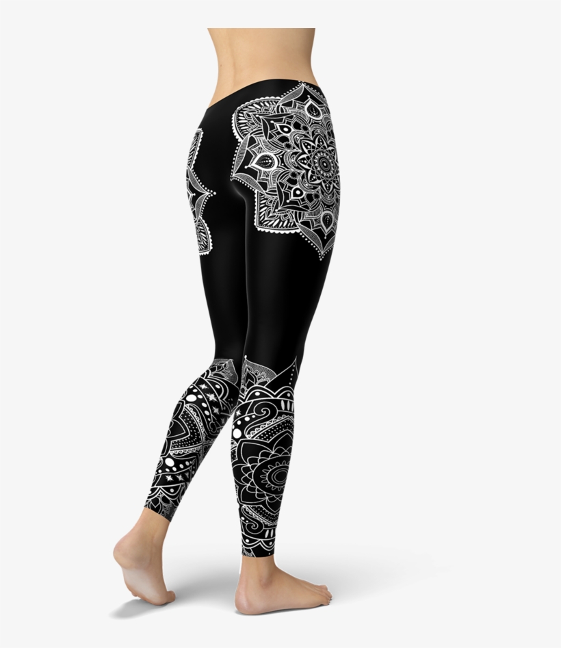 White Lotus Leggings - Leggings, transparent png