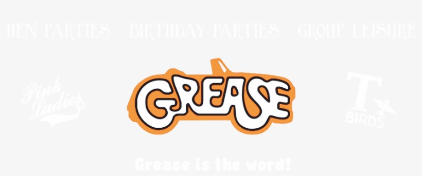 Workshops Grease - Kids Printed T Shirt Grease Logo - John Travolta Olivia, transparent png