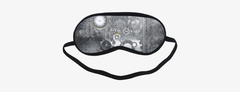 Steampunk In Vintage Design Sleeping Mask - Steampunk, Clocks And Gears Pillow Case, transparent png