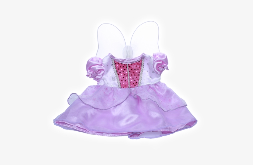 Purple Fairy Godmother Dress With Wings - Purple Cinderella Dress W/wings Teddy Bear Clothes, transparent png