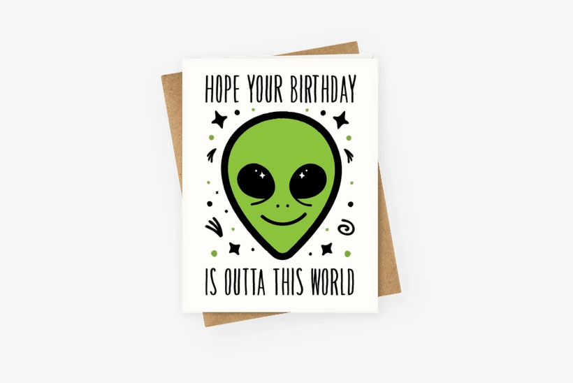 Hope Your Birthday Is Outta This World Greeting Card - Don T Be Upsetti Eat Some Spaghetti, transparent png