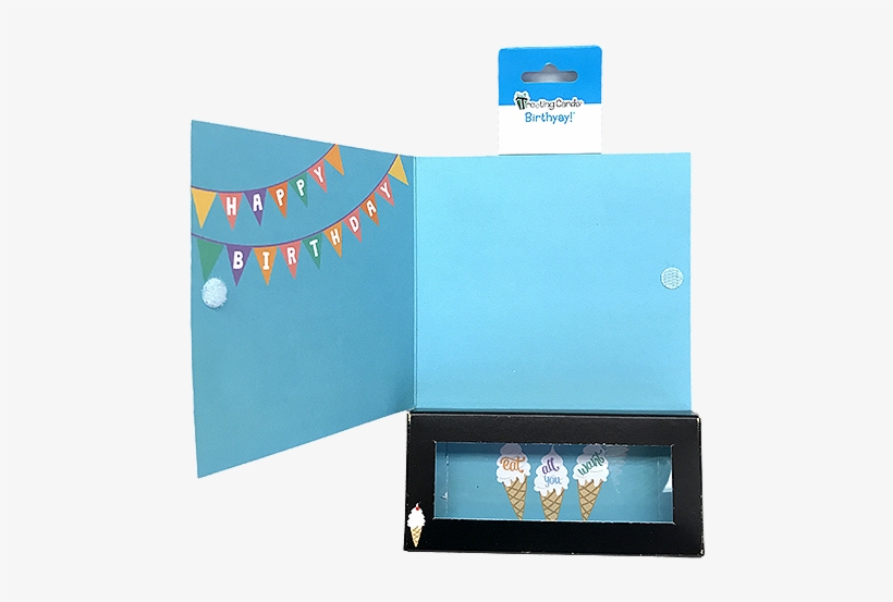 Treeting Cards "dessert First" Birthday Greeting Card - Banner, transparent png