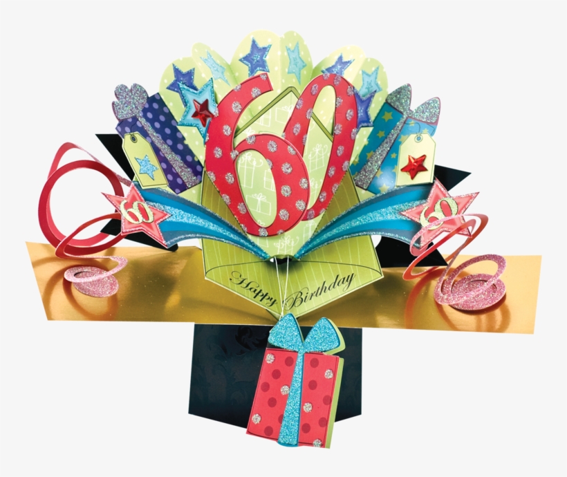 Pop Up 60th Birthday, transparent png