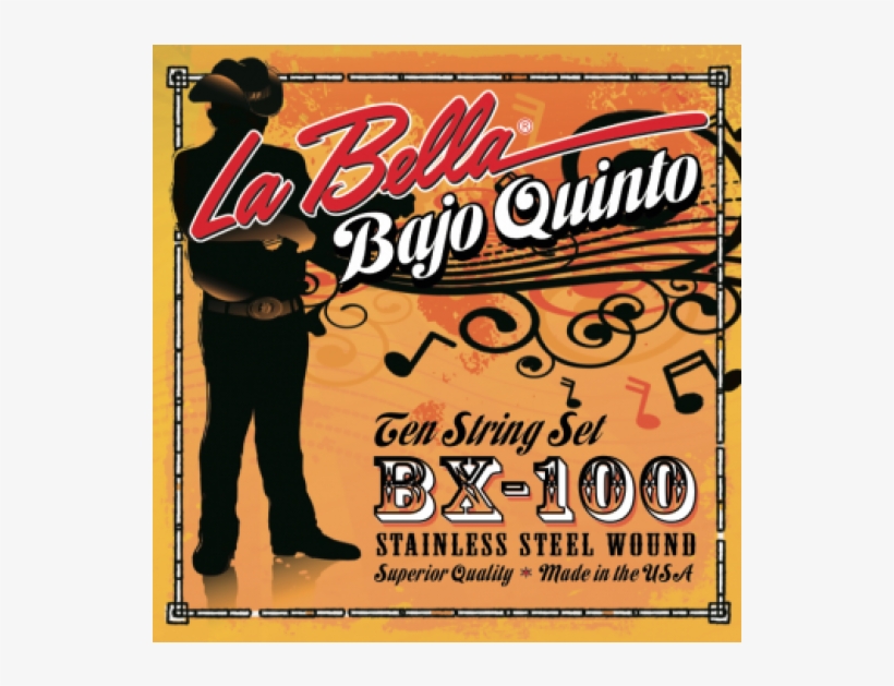 La Bella Bajo Quinto Set Bx-100 - Labella Bx100 Bajo Quinto Strings, transparent png