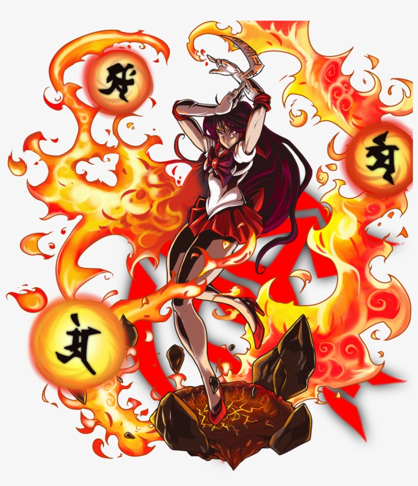 Bishoujou Senshi Sailor Mars - Fur, transparent png