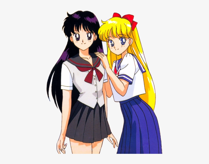 Sailor Moon 90s Sailor Moon Classic Sailor Moon Sailor - Sailor Pluto And Sailor Mars, transparent png