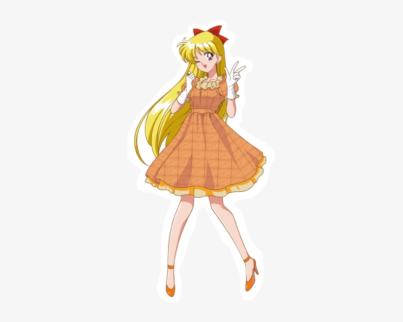 Praline Chocolat In The Image Of Sailor Venus - Sailor Moon Minako Png, transparent png