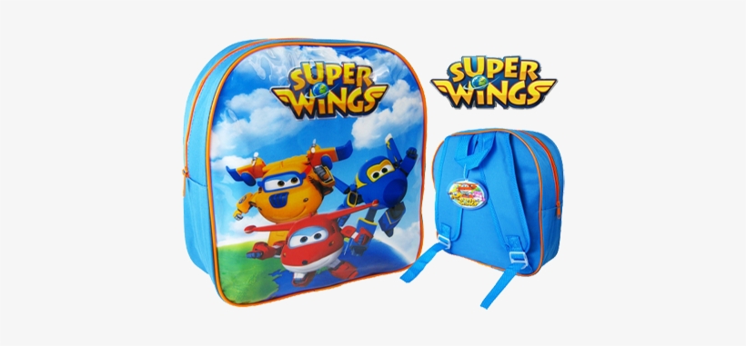 Sale "super Wings" Character Junior School Backpack - Giochi Preziosi Flugzeug Mit Licht Und Sound, Super, transparent png