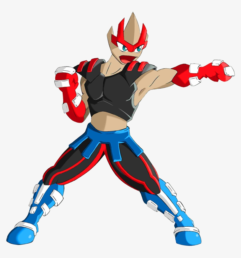 Pokemon Shiny Mega Hitmonchan Is A Fictional Character, transparent png