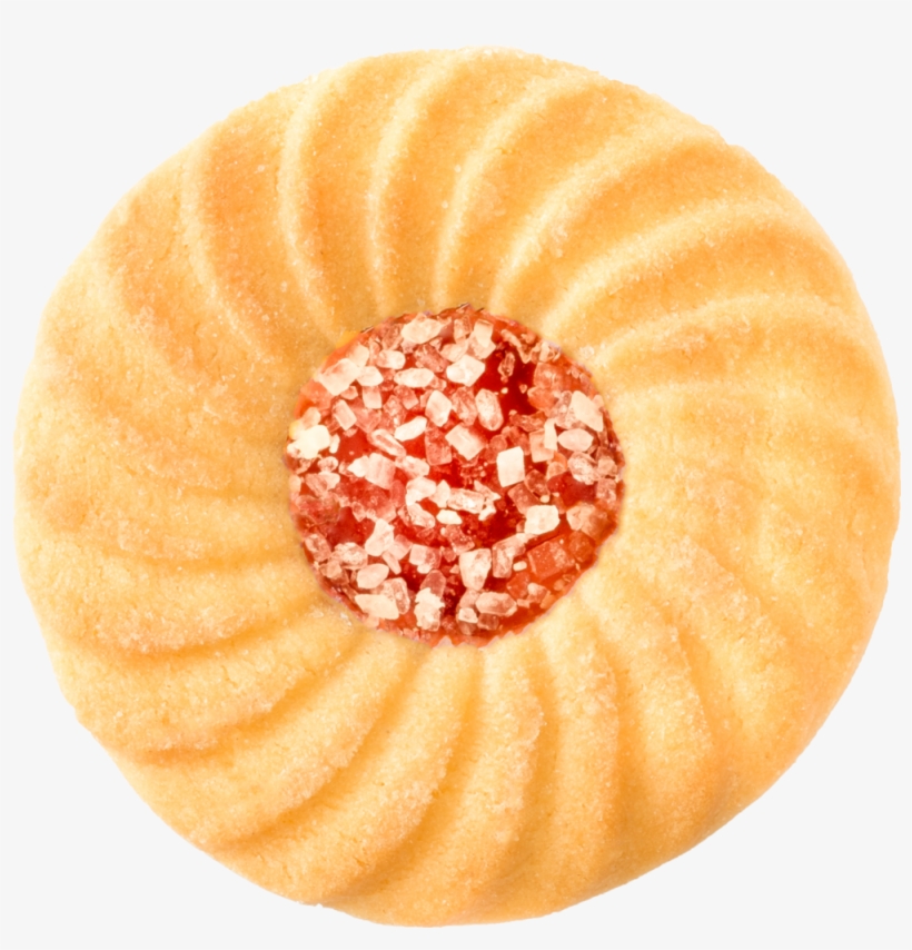 40 Strawberry Fruit Center Sandwich Creme - Raspberry Center Girl Scout Cookies, transparent png
