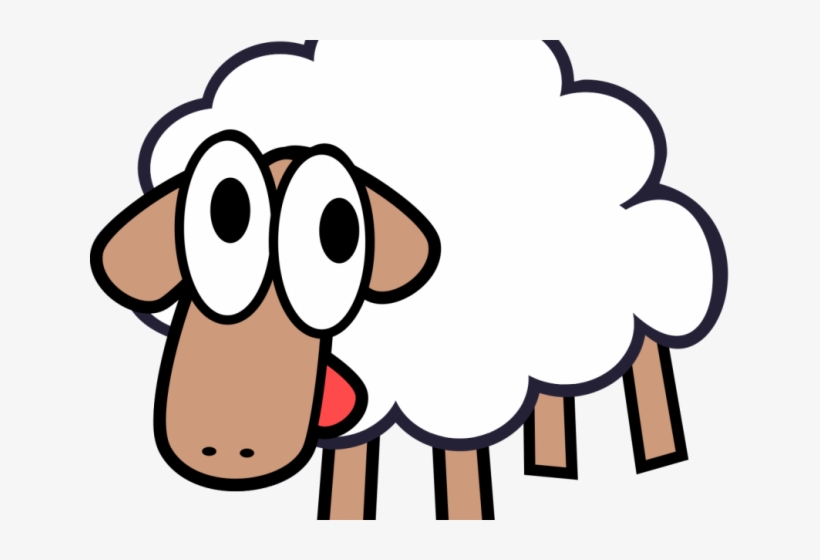 Lamb Clipart Small Sheep - Girl Profile Pictures Funny Cartoon, transparent png