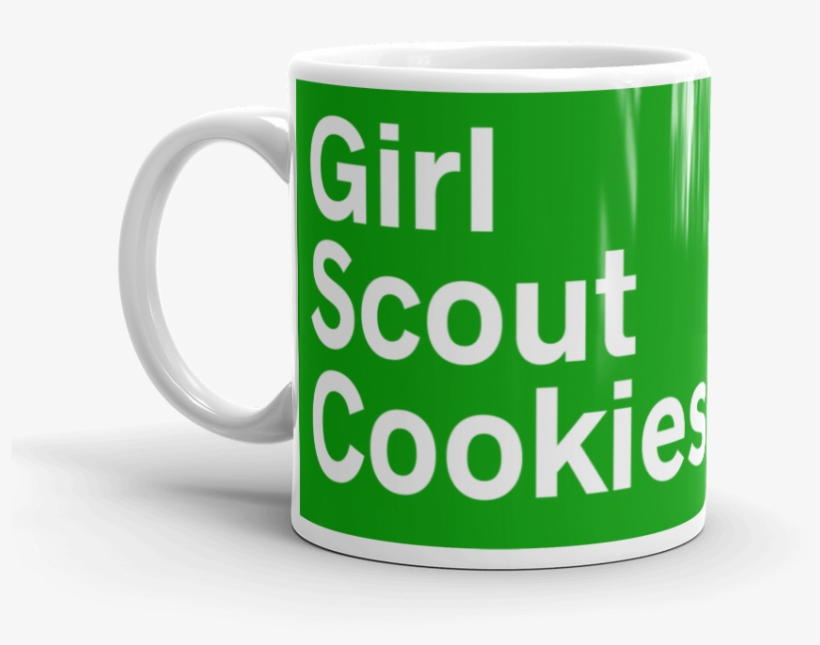 Girl Scout Cookies Colorblock 11 Ounce Cannabis Mug - Nardo Grey Color Code, transparent png
