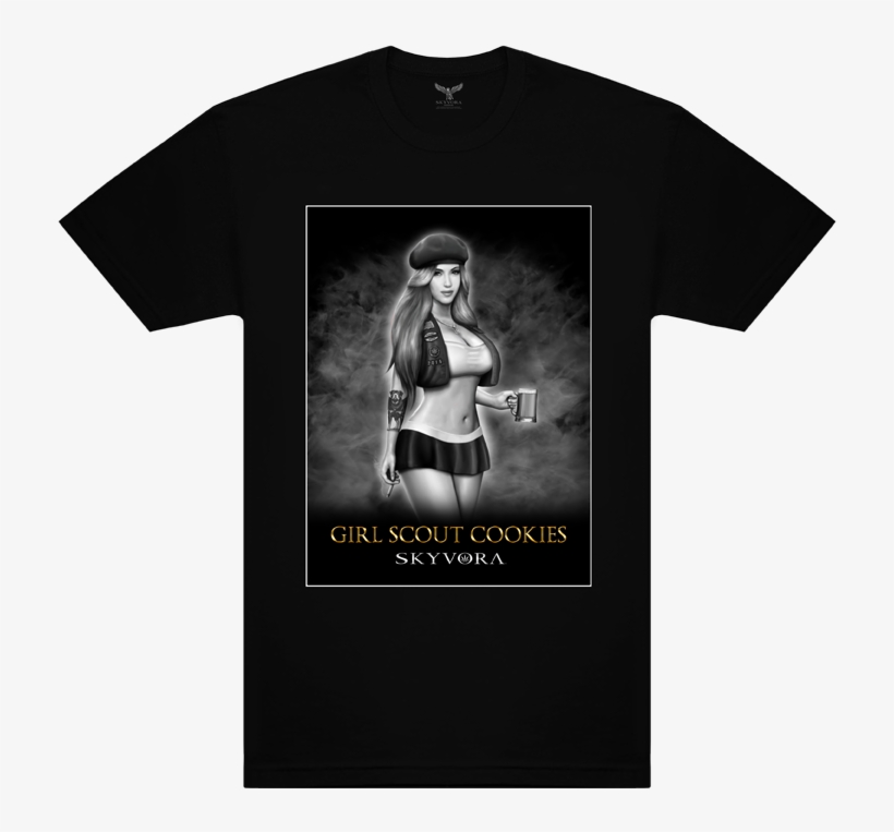 Girl Scout Cookies Tee - T-shirt, transparent png