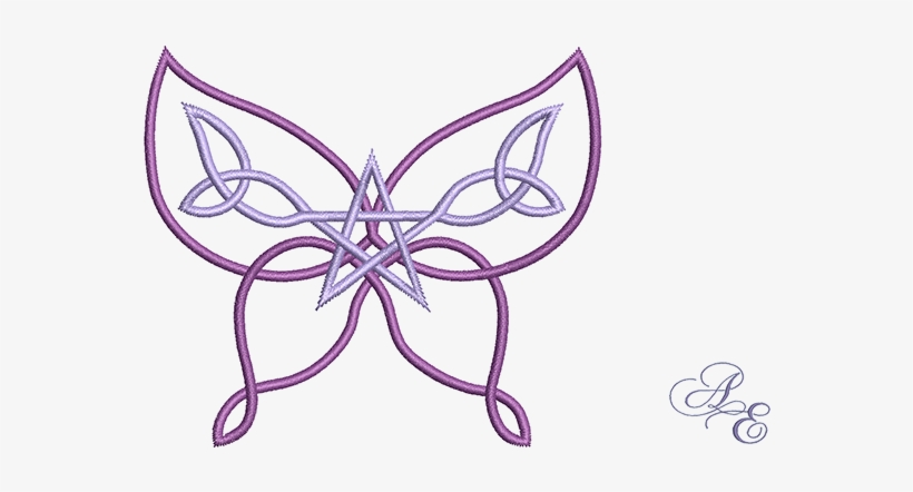 Celtic Knot Butterfly - Illustration, transparent png