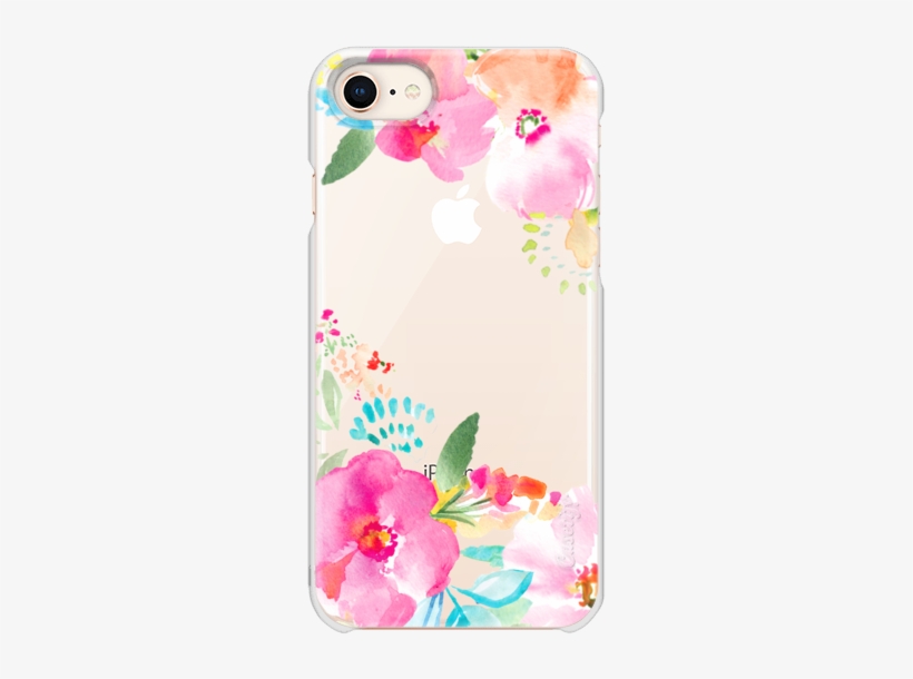 Pink Sea Tropical Watercolor Flowers Casetify - Impatiens, transparent png