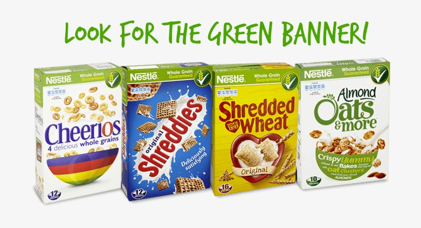 Nestle Cereal Boxes - Whole Grain Cereal Uk, transparent png