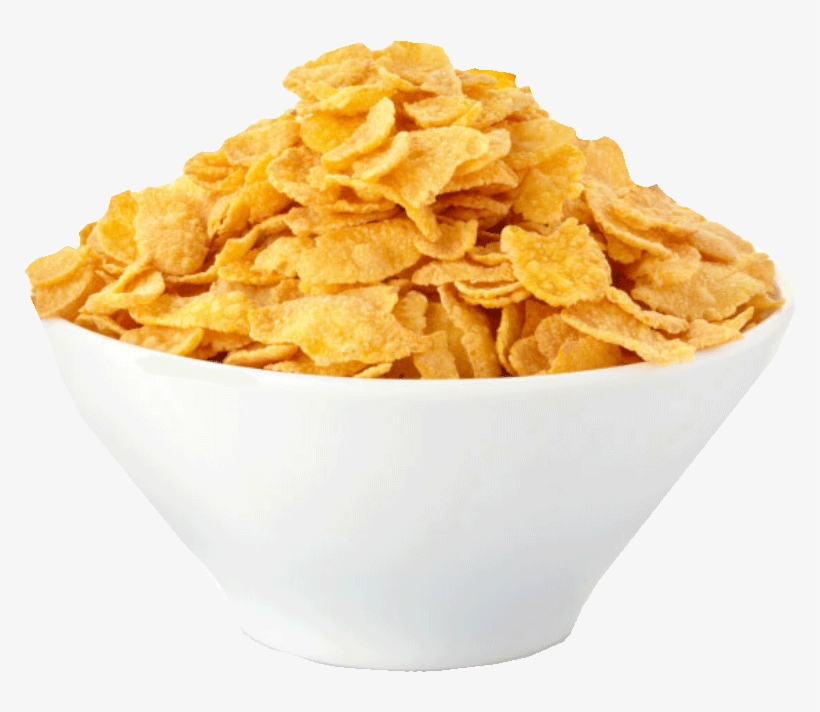 Cereal Bowl Png Download - Corn Flakes Cereal Png, transparent png