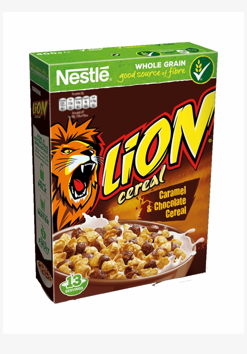 Nestle Lion Cereal 400g, transparent png