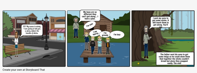 The Bundle Of Sticks - James Lange Theory Comic, transparent png