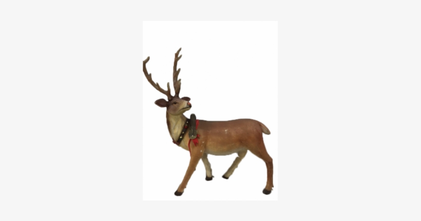 Life Size Fiberglass Reindeer Statue For Christmas - Reindeer, transparent png
