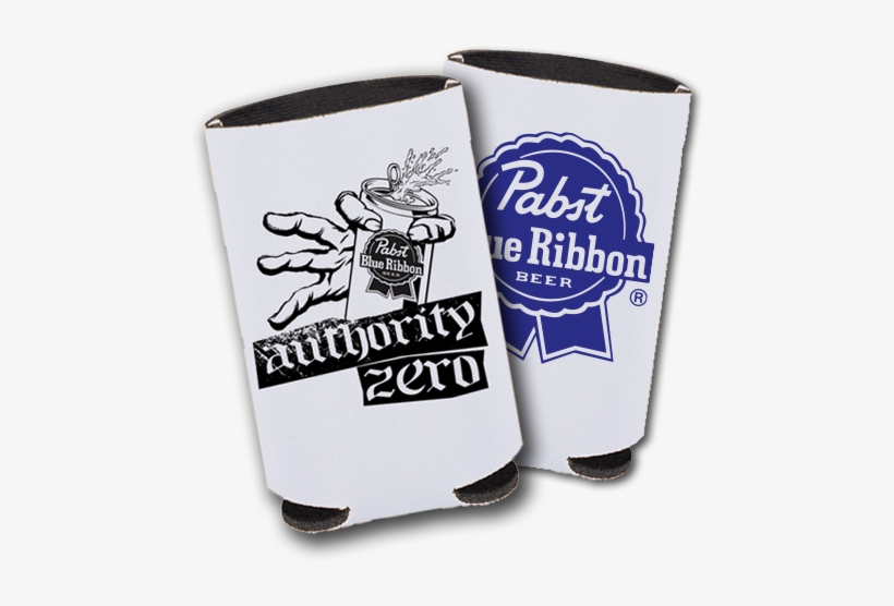 Free Authority Zero/pabst Blue Ribbon Koozies - Pabst Blue Ribbon, transparent png