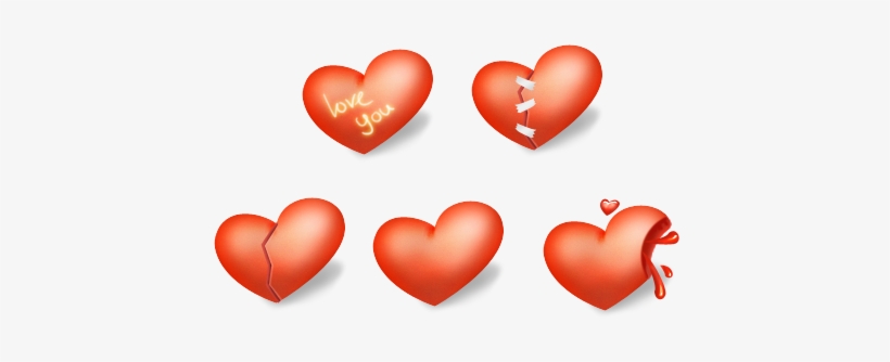 Valentine Heart Png Heart Valentine Day - Brushes De Coração, transparent png