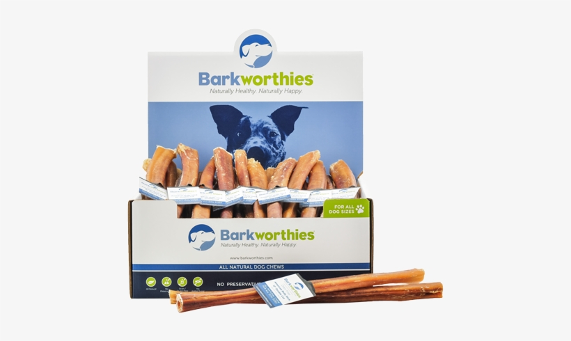 Odor Free Bully Sticks - Barkworthies Small Tripe Twist Dog Treats, transparent png