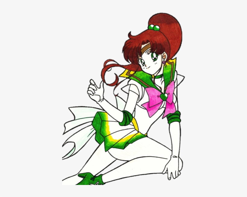Super Crisis Sailor Jupiter - Cartoon, transparent png