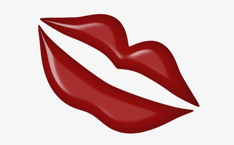 Red Kiss Lips Png Clipart - Portable Network Graphics, transparent png