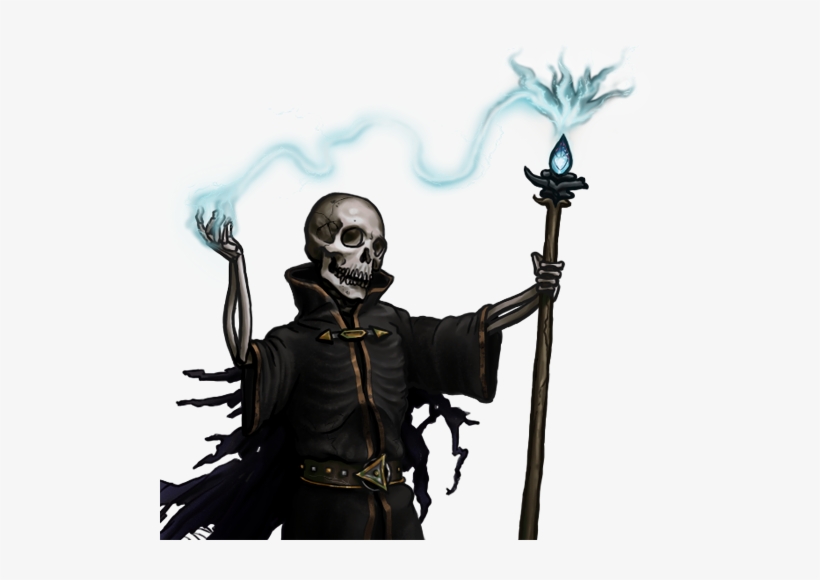 Undead Png Transparent Image - Battle For Wesnoth Lich, transparent png