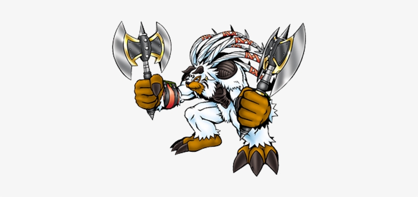 Blizzarmon2 - Digimon Korikakumon, transparent png