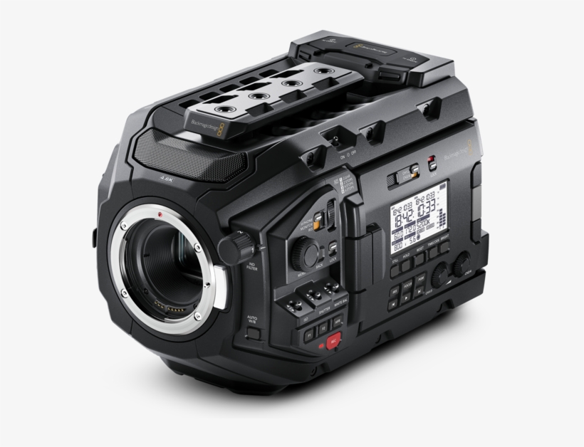 Ursa Mini Pro Side Angle Ef Mount - Blackmagic Design Ursa Mini Pro (canon Ef), transparent png