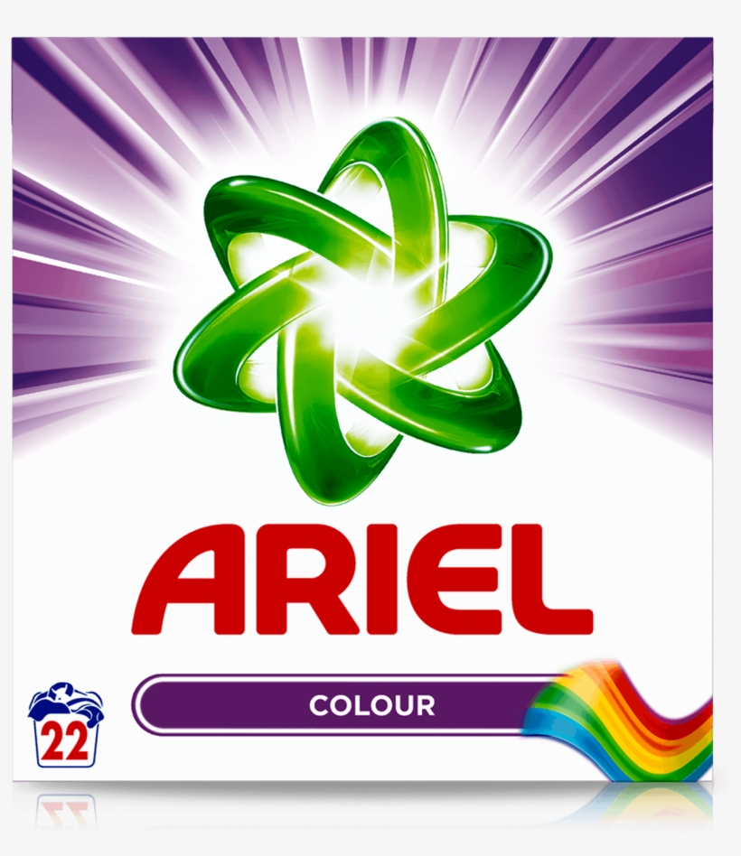 Ariel Colour Washing Powder, transparent png