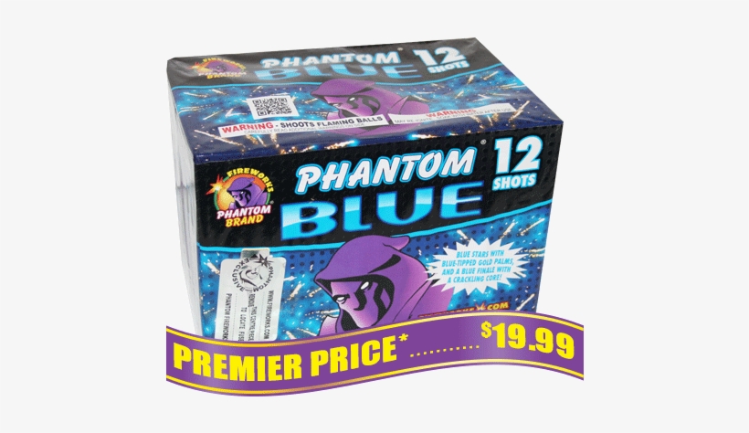 Phantom Blue, 12 Shot - Phantom Fireworks Gender Reveal, transparent png