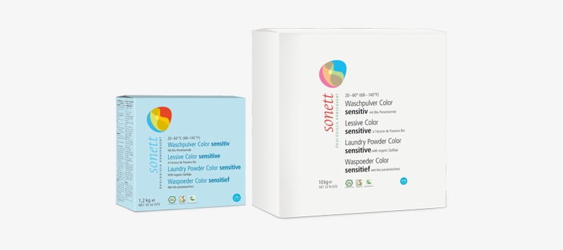 Product Pictures Laundry Powder Color Sensitive - Sonett Laundry Powder Color Neutral, 1,2kg, transparent png