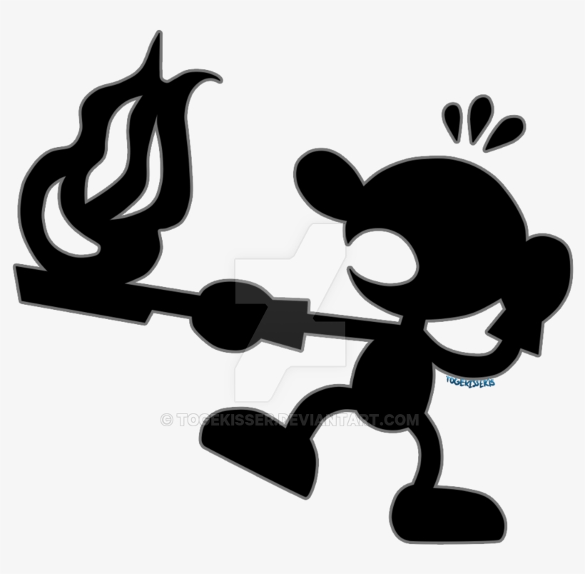 2 Smash Bros Roster Project Mr Game And Watch By Togekisser-d8fxeza - Super Smash Bros Mr Game And Watch Png, transparent png