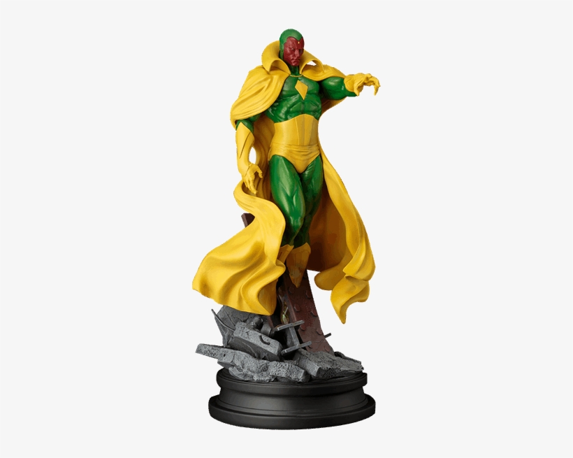 Marvel Comics Fine Art Statue 1/6 Vision 41 Cm, transparent png