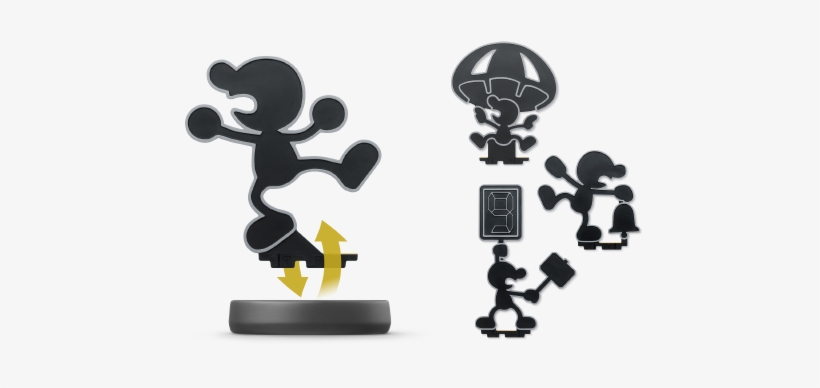 Game & Watch Swap - Amiibo Mr Game And Watch, transparent png