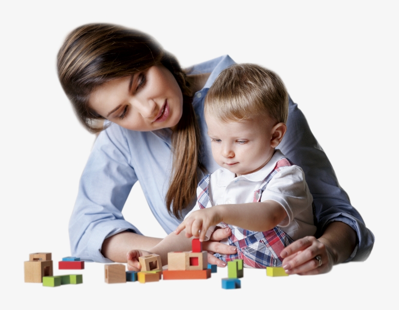 Happy Children Makes Happy Parent That's Our Commitment - Mother Playing With Her Baby, transparent png