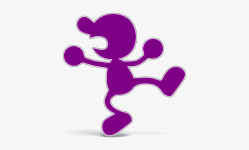 File - Acl - Ssbswitch Recolour - Mr - Game & Watch - Diy Game & Watch, transparent png