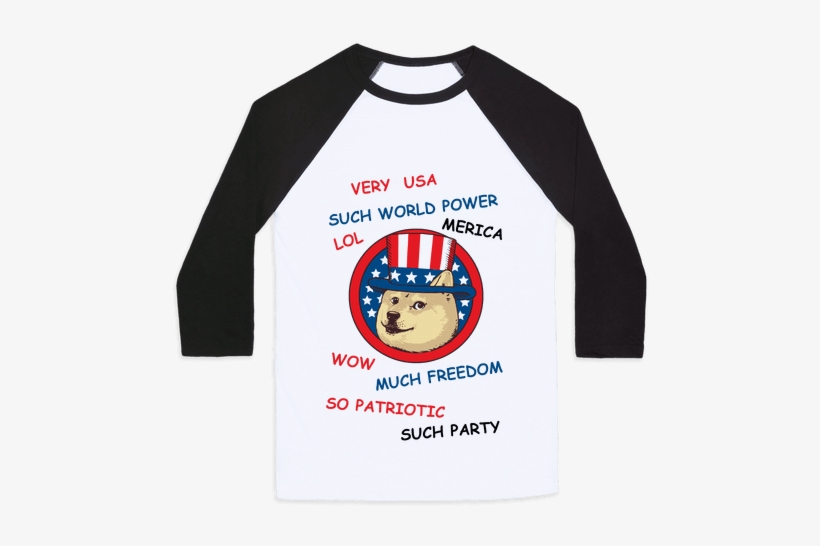 American Doge Baseball Tee - Jojo Bizarre Adventure Shirt, transparent png