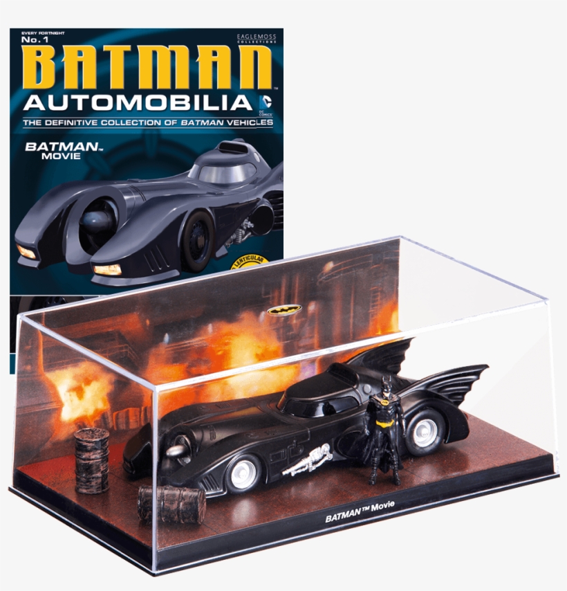 What's In Each Issue - Batman Live Batmobile Collectible Figurine - Batman, transparent png