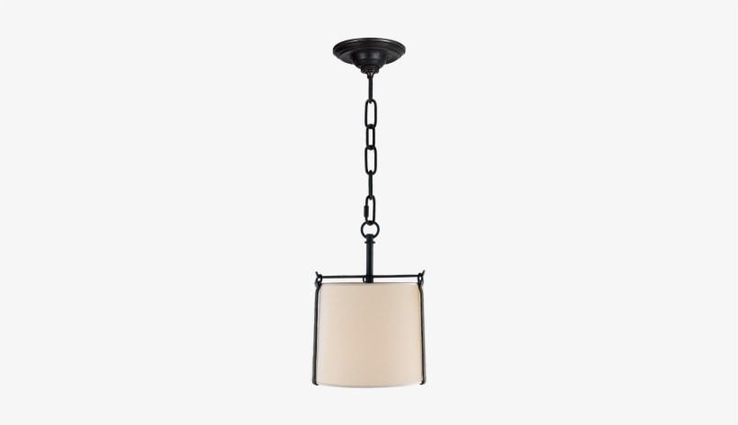 Aspen Small Hanging Shade In Black Rust With Natural - Studio Aspen 1 Light Hanging Shade, transparent png