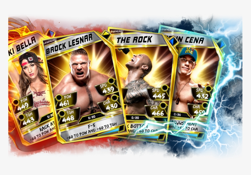 Wwe Supercard Se Actualiza Con Una Temporada Totalmente - Wwe Supercard Season 2, transparent png