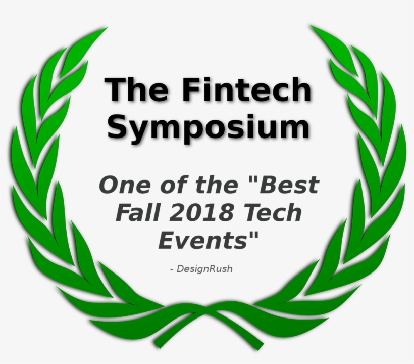 Fintech Symposium One Of The Best Fall 2018 Tech Events - Laurel Wreath, transparent png