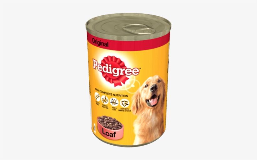 Pedigree® Tin Original In Loaf - Pedigree Tin Dog Food, transparent png