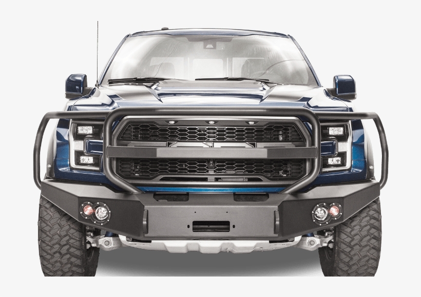 Fab Fours Ford F150 Raptor 2017 Front Bumper Winch - 2017 Raptor Bumper Winch, transparent png
