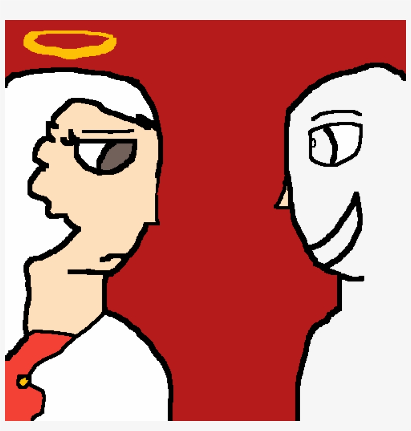 Angel Me Vs Demon You, transparent png