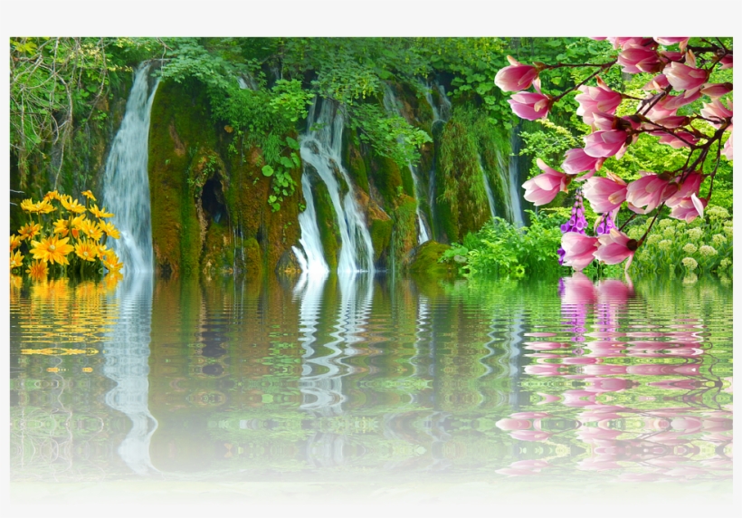 Waterfall, Water, Landscape, Nature, Waters, River - Japanese Massage (reflexology), transparent png