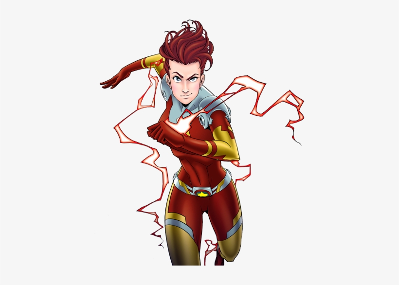 Lady Lightning - Stan Lee's Mighty 7 Lady Lightning, transparent png